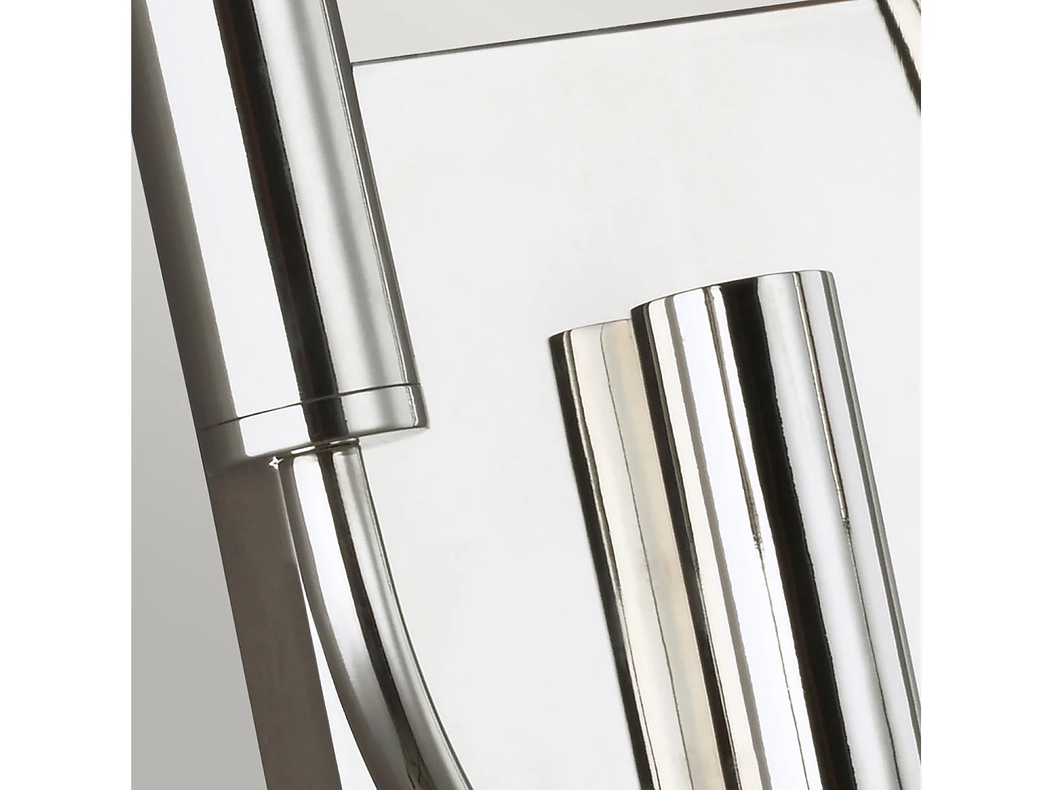 Elstead Brianna 2 ljus vägglampa, polerad nickel, E14