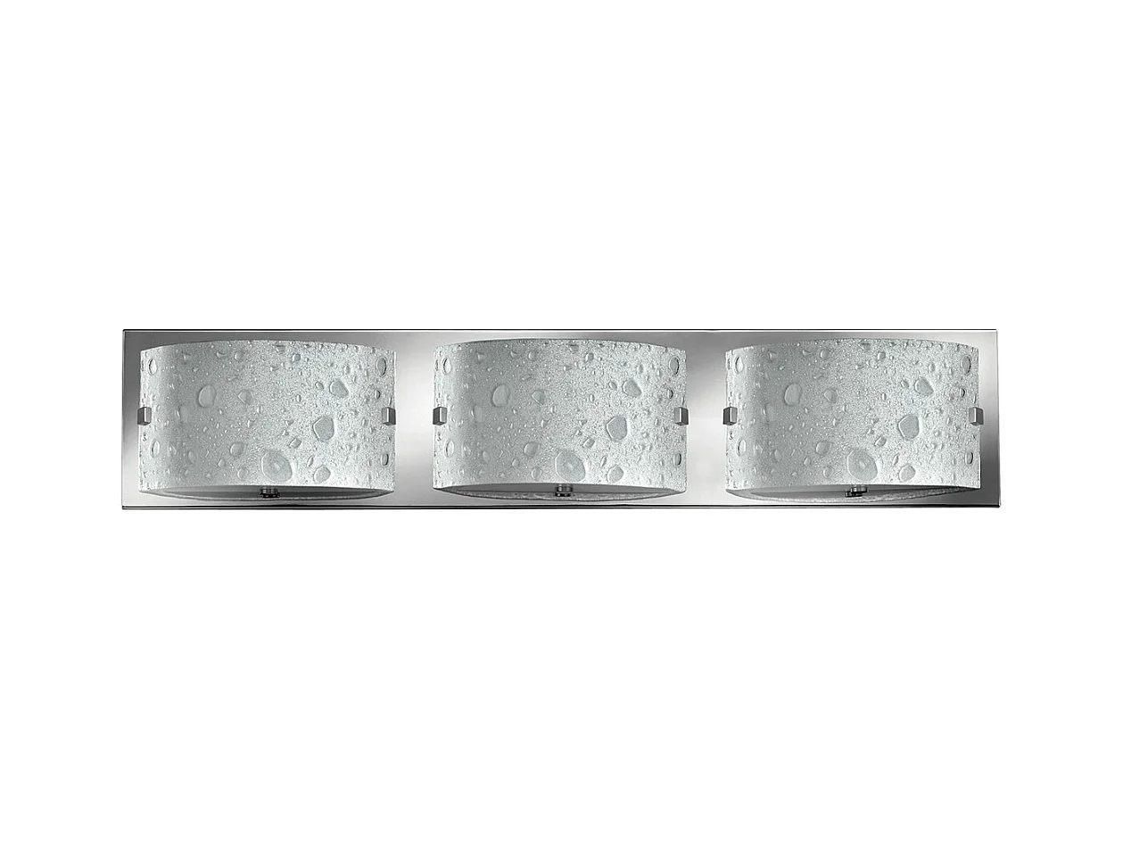 Elstead Daphne - Applique da esterno a 3 luci Cromo lucido IP44, G9
