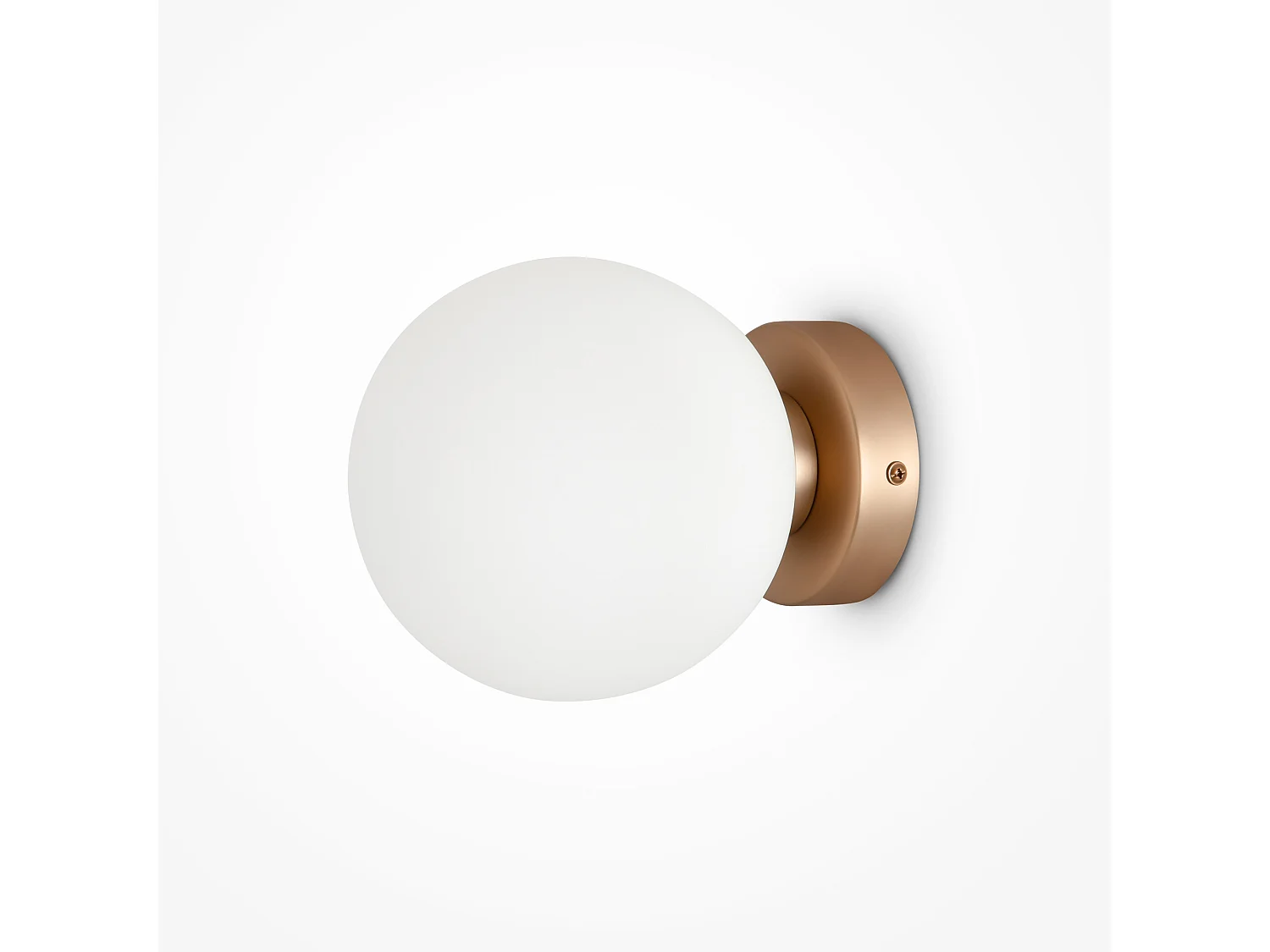 Maytoni Basic form Maytoni Basic Form kleine moderne Wandleuchte Gold E14