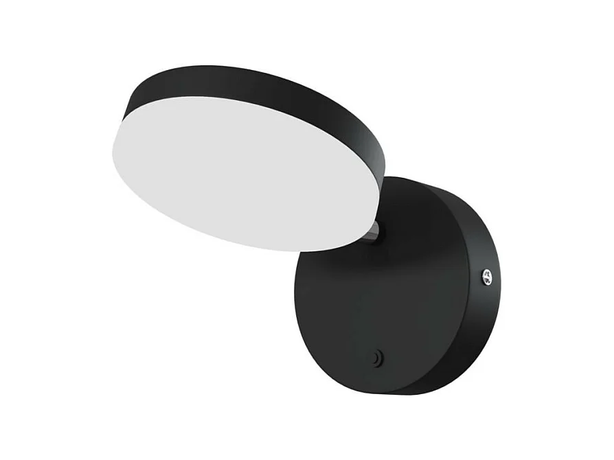 Maytoni Fad Moderne Fad integrierte schwarze LED-Wandleuchte