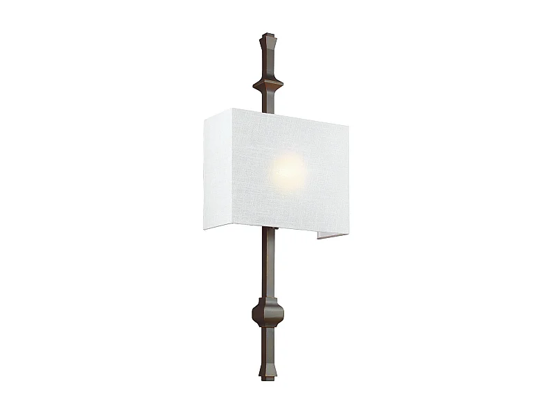 Elstead Teva - Applique da interno a 1 luce Bronzo, attacco E27