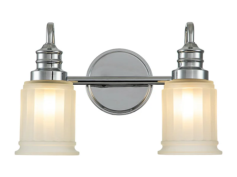 Elstead Quoizel Swell Vägglampa polerad krom, IP44