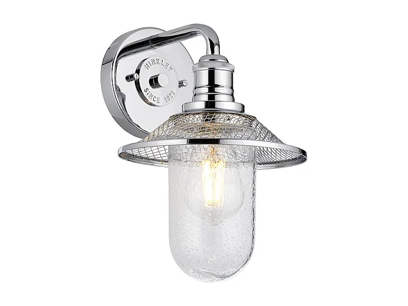 Rigby Applique Hinkley 1 Luce Cromo Lucido IP44