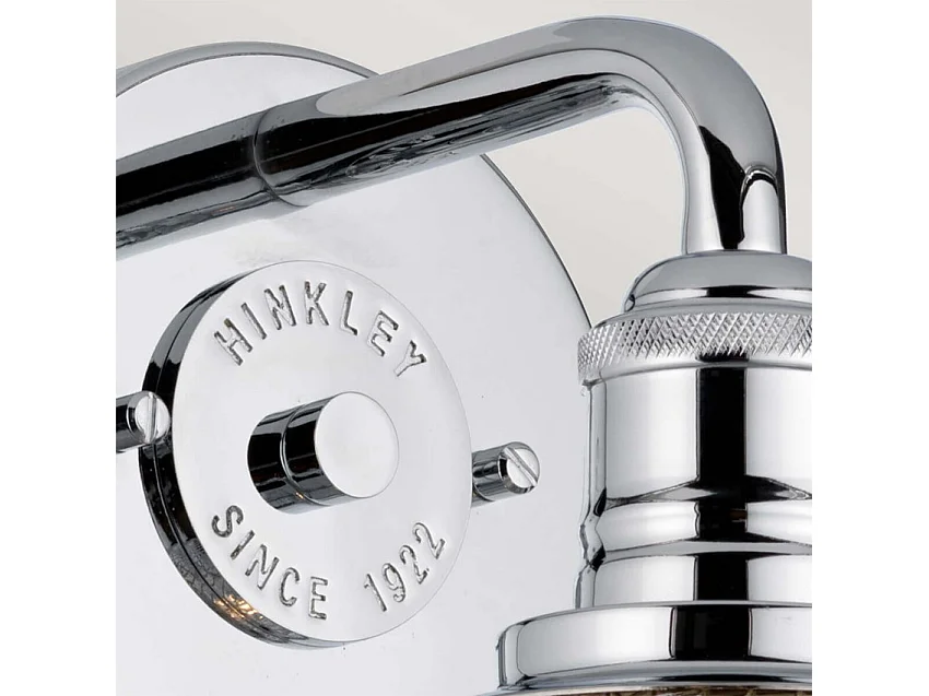 Rigby Applique Hinkley 1 Luce Cromo Lucido IP44