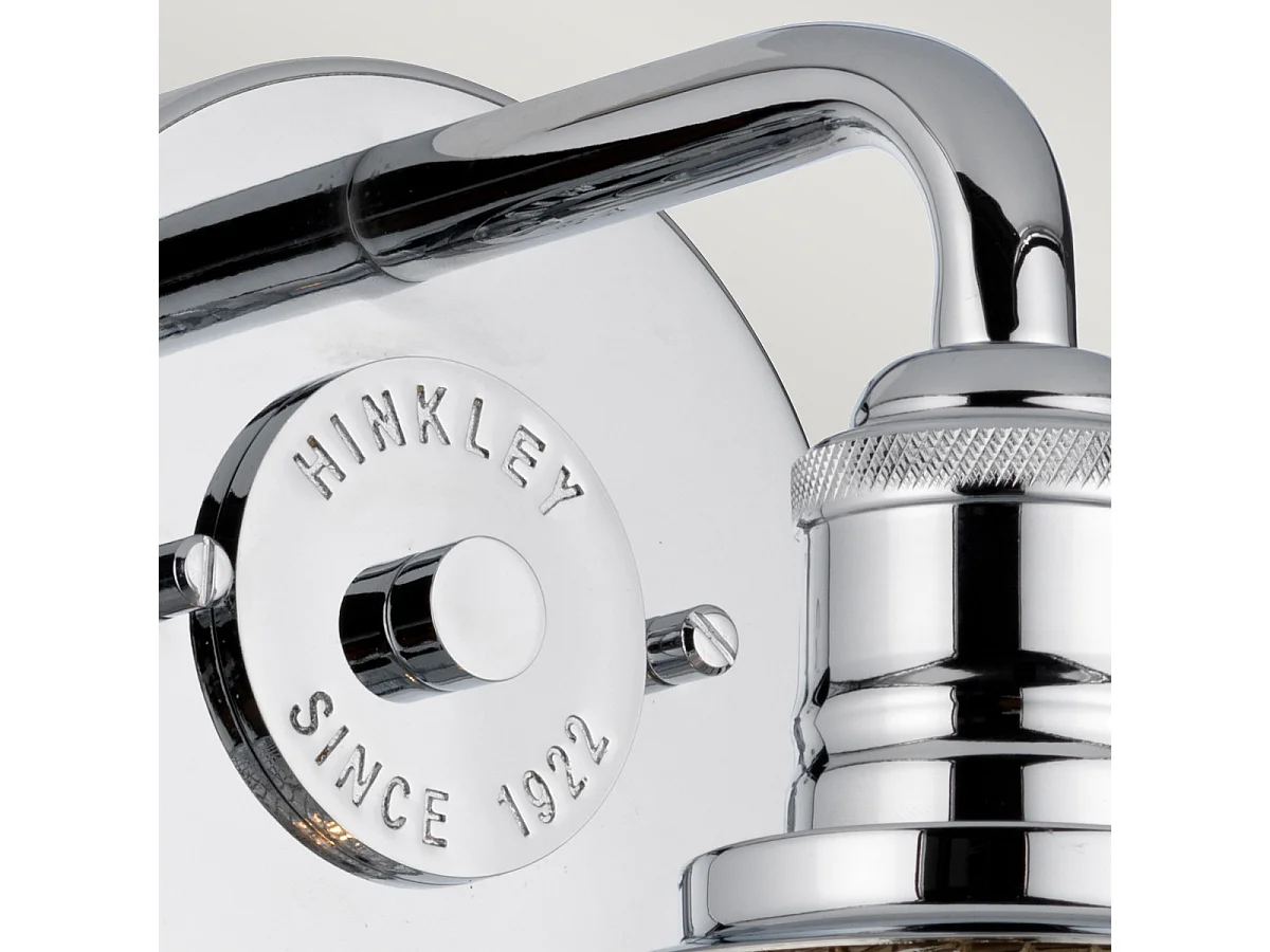 Rigby Applique Hinkley 1 Luce Cromo Lucido IP44