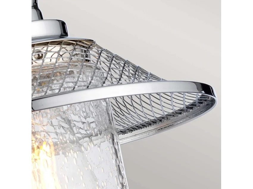 Rigby Applique Hinkley 1 Luce Cromo Lucido IP44