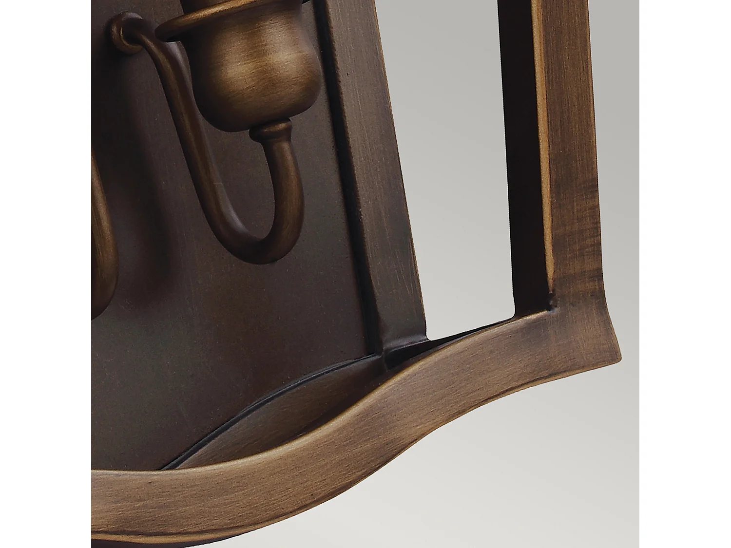 Elstead Yarmouth - 3 Licht Wandleuchte, Messing lackiert