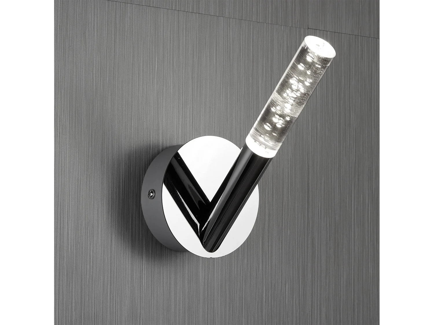 Searchlight Bubbles - Applique da parete a LED per bagno cromato effetto bolla IP44