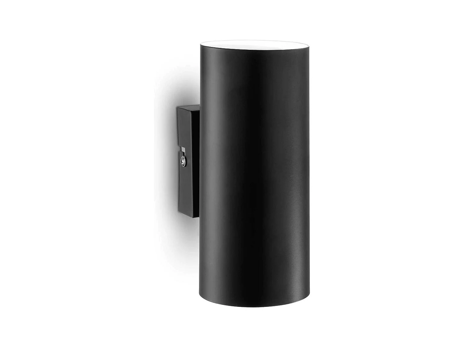Ideal Lux Hot Applique Murale 2 Lumières Up & Down Noir, GU10