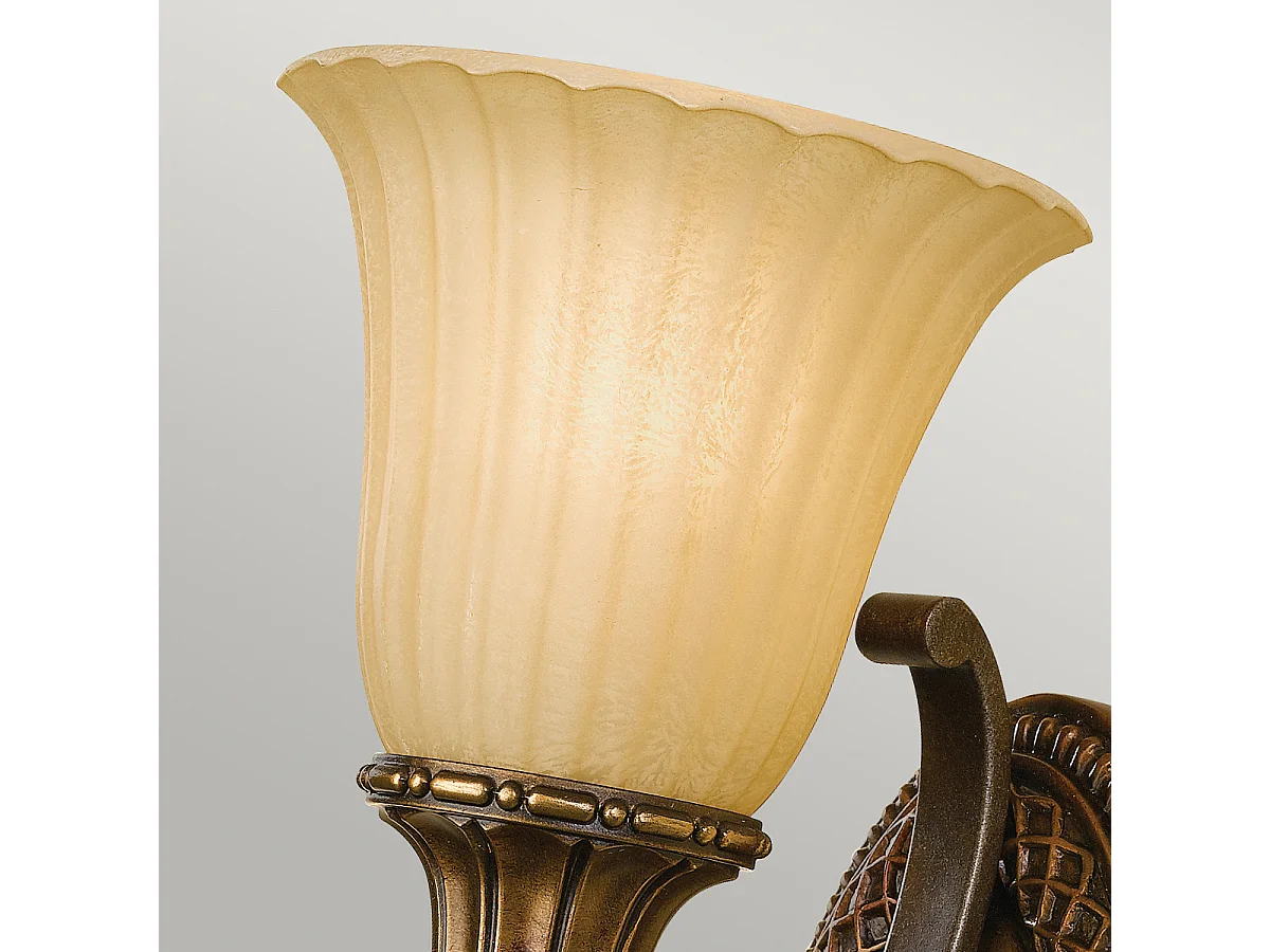 Elstead Kelham Hall 1 ljus inomhusvägglampa guld, brons, E27