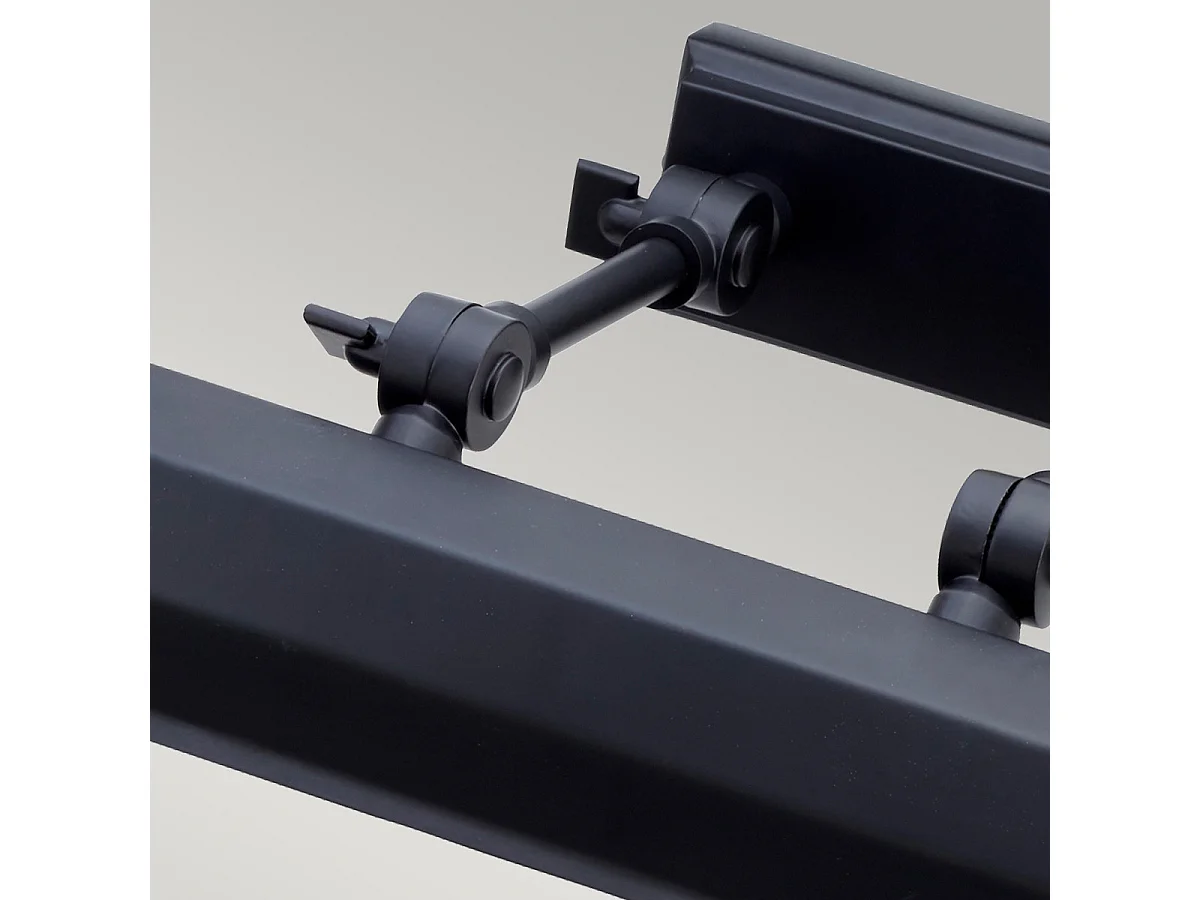 Elstead Chawton - 4 licht Large Picture Wandleuchte Schwarz, E14