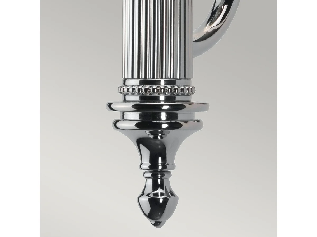 Elstead Carroll - Applique da parete per bagno 1 luce Cromo lucido IP44, G9