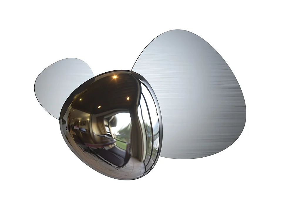 Maytoni Jack-stone Applique murale LED intégrée moderne nickel, 3000K