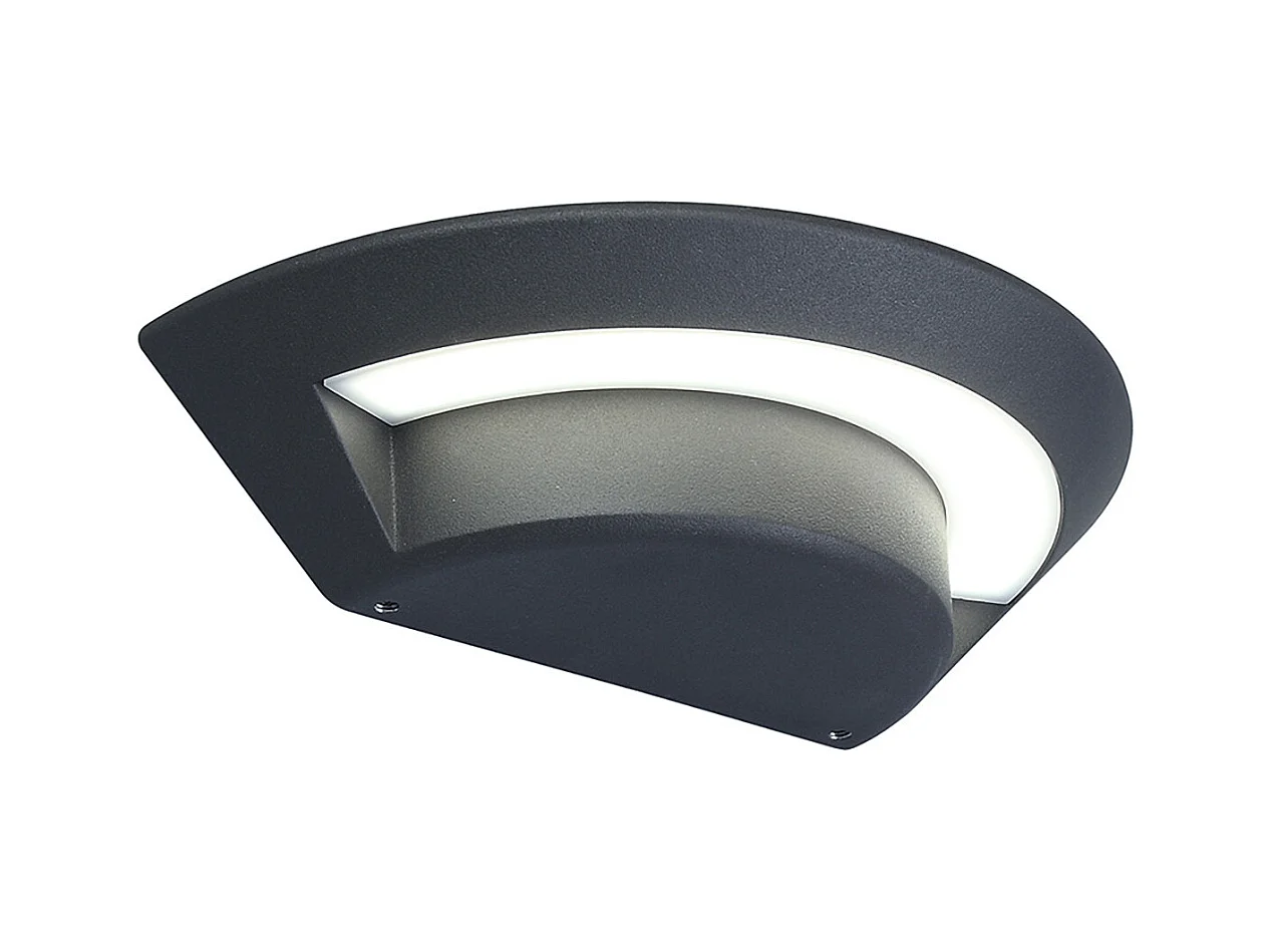 Elstead Kasper LED 1 Ljus Liten badrumsvägglampa Grafit IP54