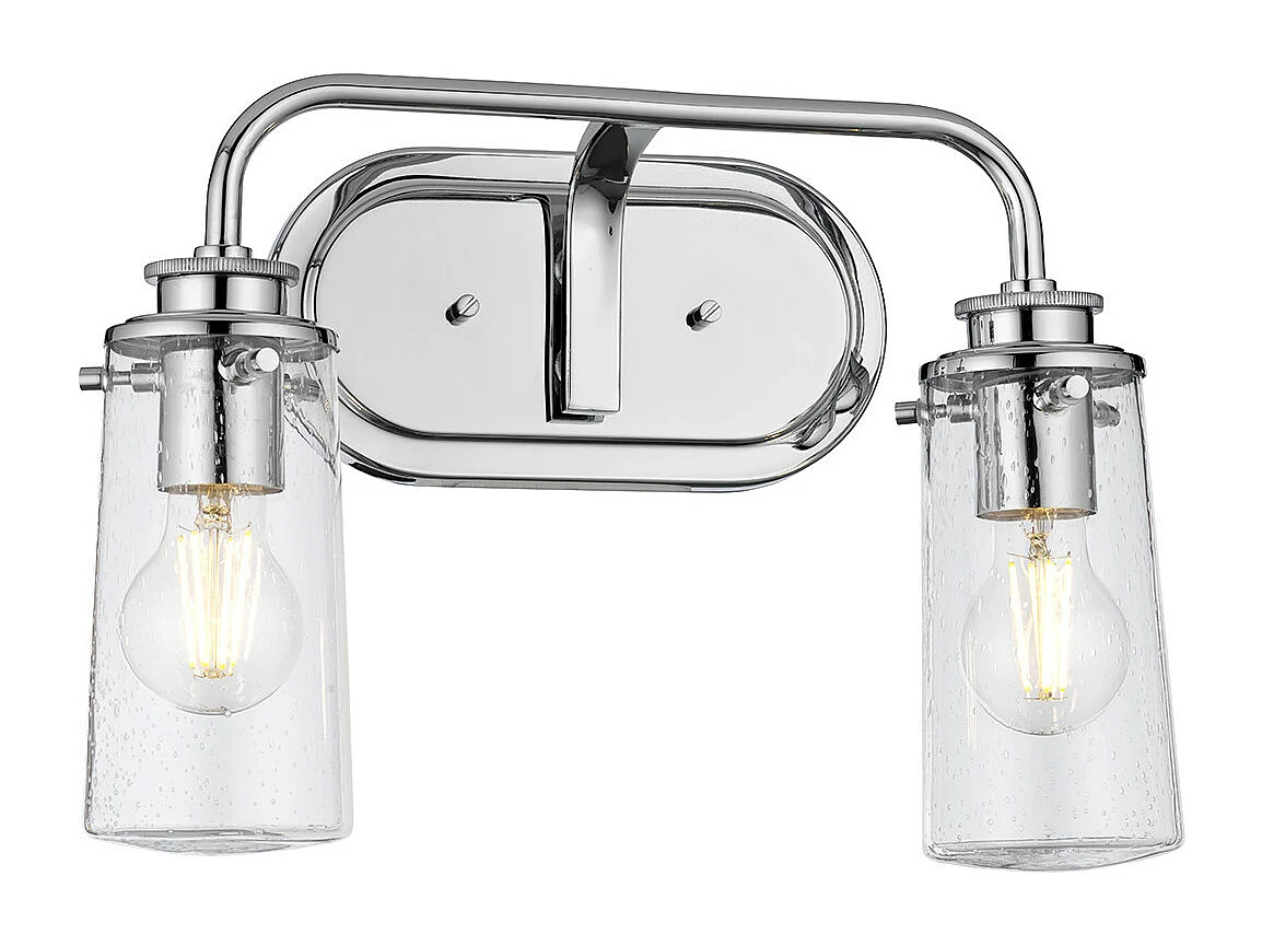 Braelyn Applique murale 2 lumières Kichler Chrome IP44