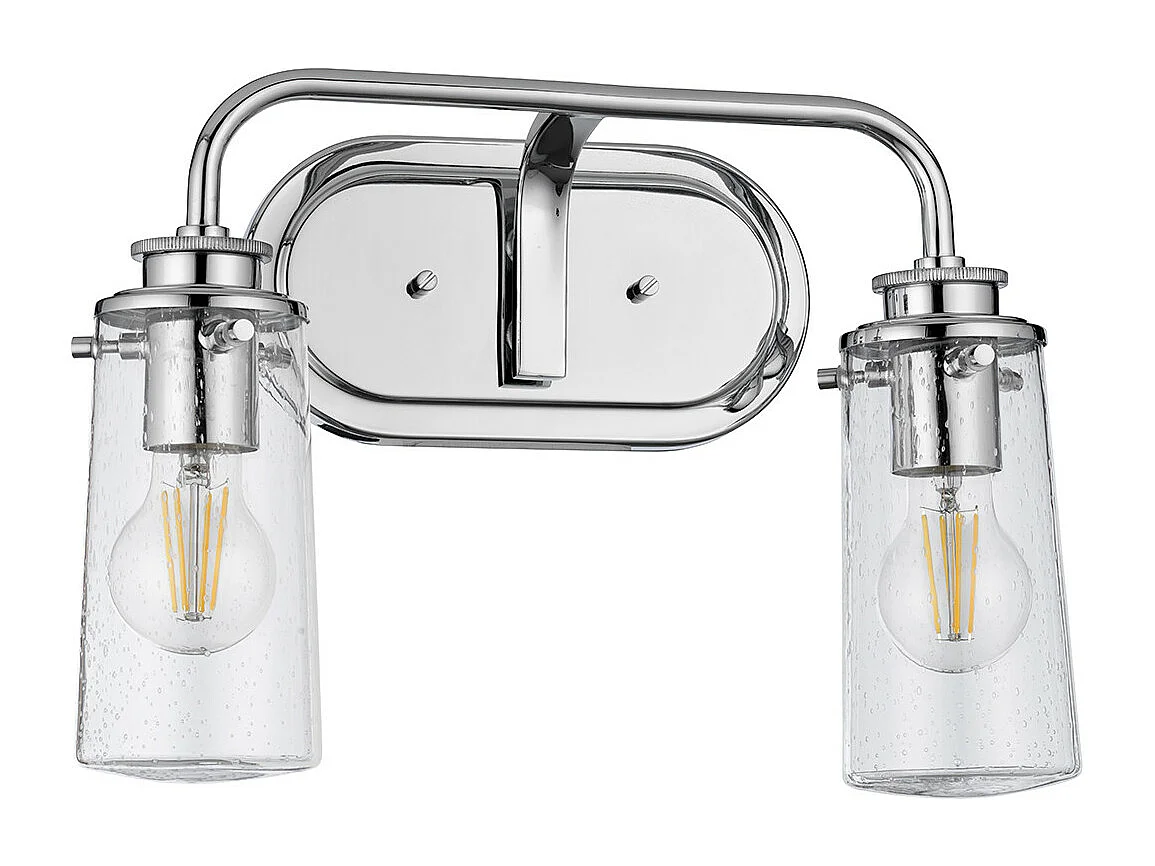 Braelyn Applique murale 2 lumières Kichler Chrome IP44