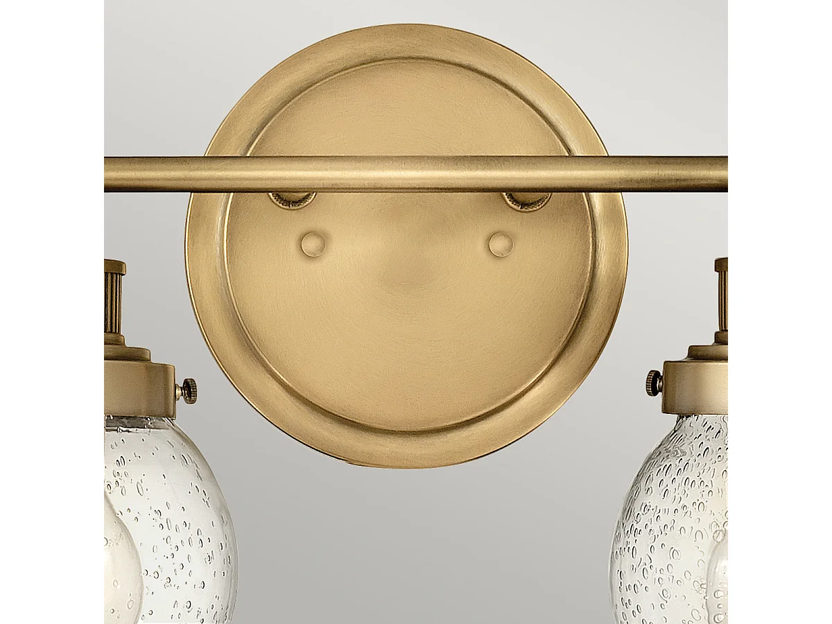 Elstead Hinkley Poppy Lampada da parete per bagno Heritage Ottone, IP44