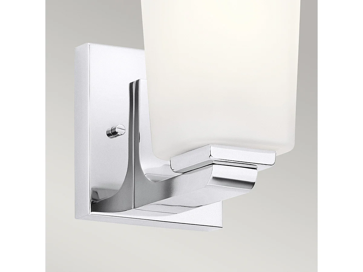 Elstead Kichler Roehm Badezimmer-Wandleuchte Chrom poliert, IP44