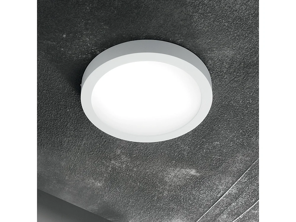 Ideal Lux Universal - LED 1 licht Indoor Large Flush licht Weiß