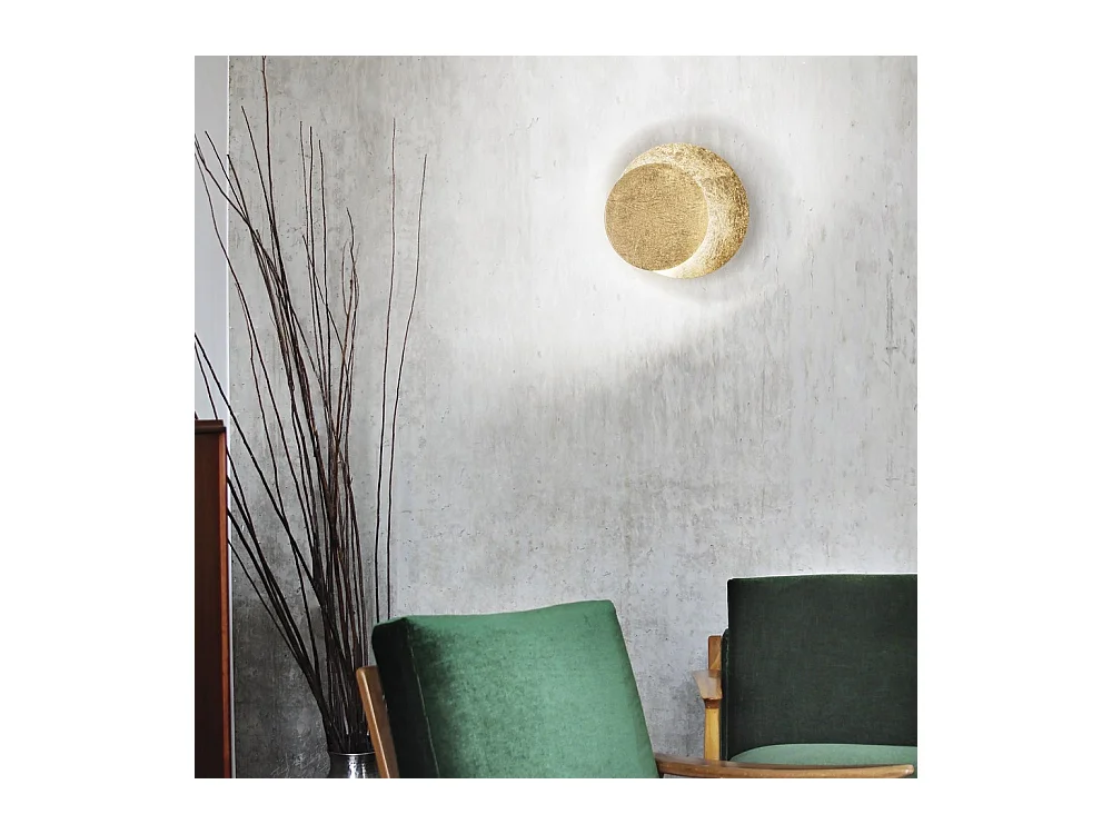Ideal Lux TICK - Integrierte LED-Innenwandleuchte 1 licht Gold 3000K