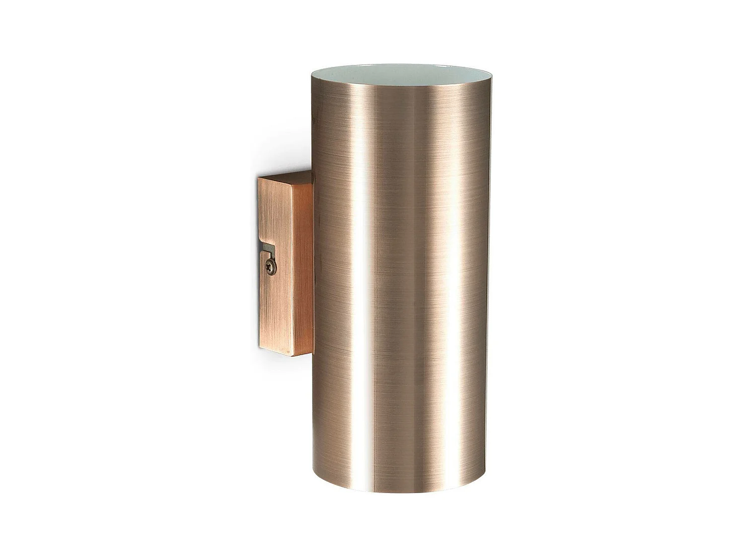 Ideal Lux Hot - Lámpara de pared 2 Light Up & Down Cobre