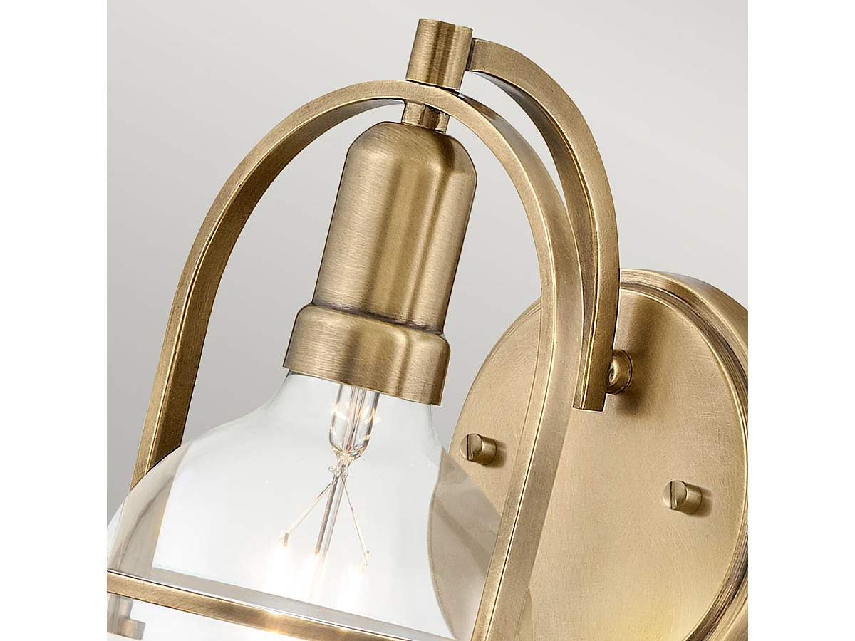 Elstead Hinkley Somerset Lampada da parete Heritage Ottone