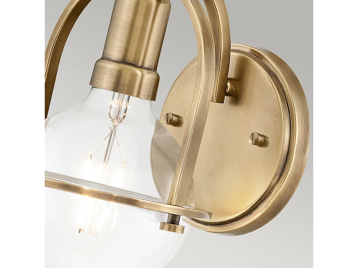 Elstead Hinkley Somerset Lampada da parete Heritage Ottone