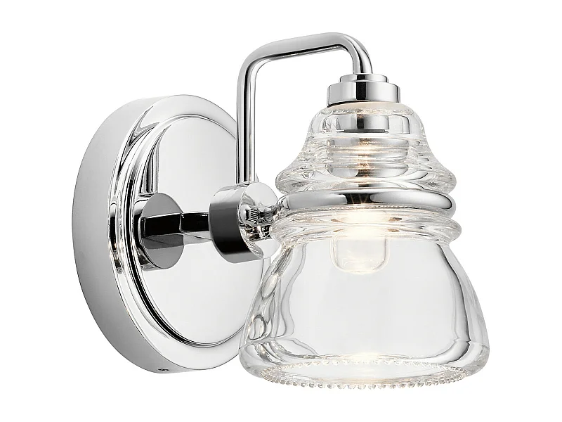 Elstead Kichler Talland Badezimmer-Wandleuchte Chrom poliert, IP44