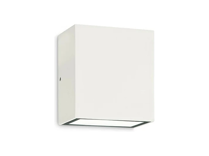 Applique murale d'extérieur LED Cubic Up & Down Blanc IP65, 4000K