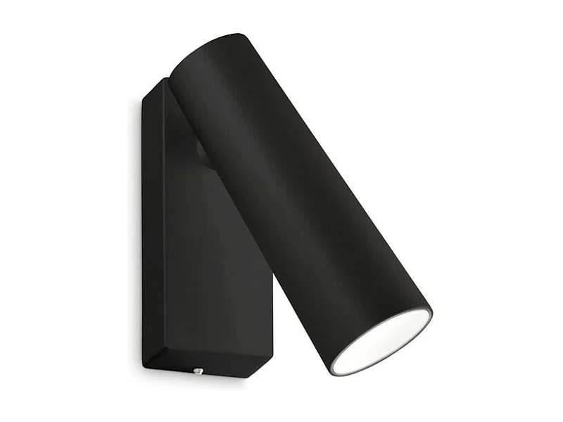 Ideal Lux PIPE Liseuse Murale Ajustable Noir 3000K