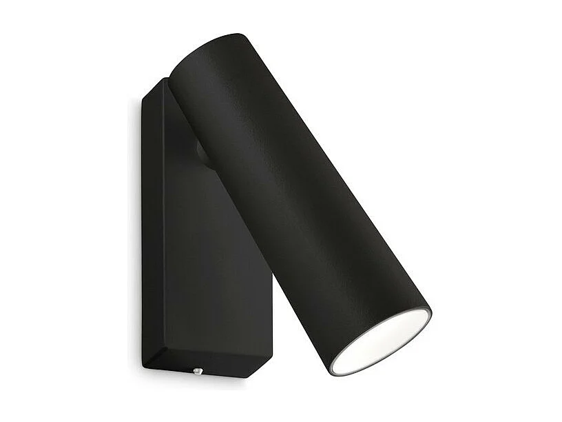 Ideal Lux PIPE Liseuse Murale Ajustable Noir 3000K