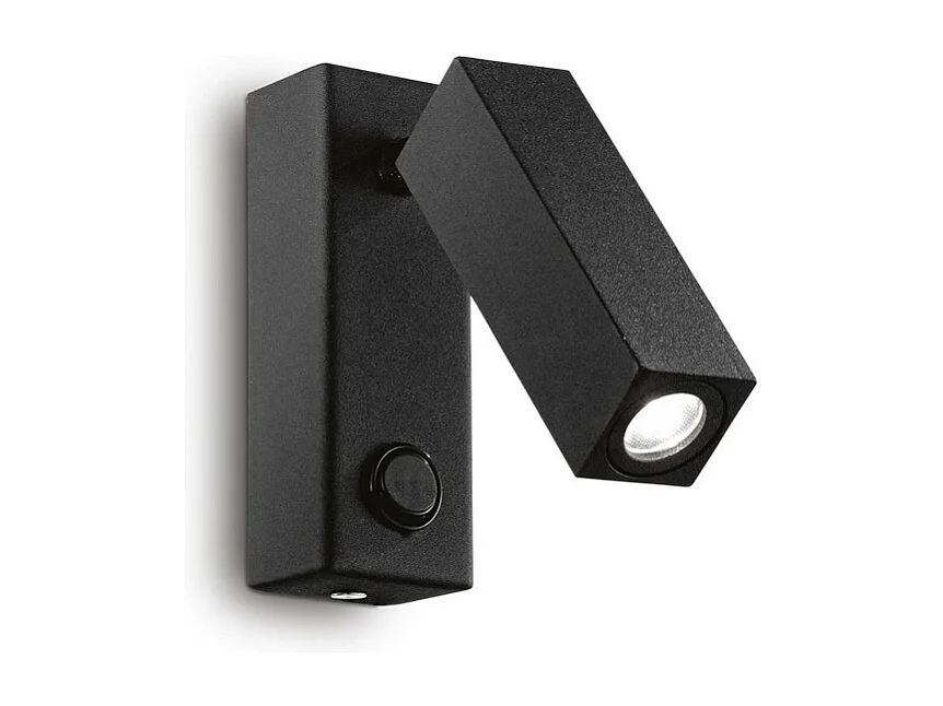 Ideal Lux Page - LED 1 Licht Leselampen Schwarz