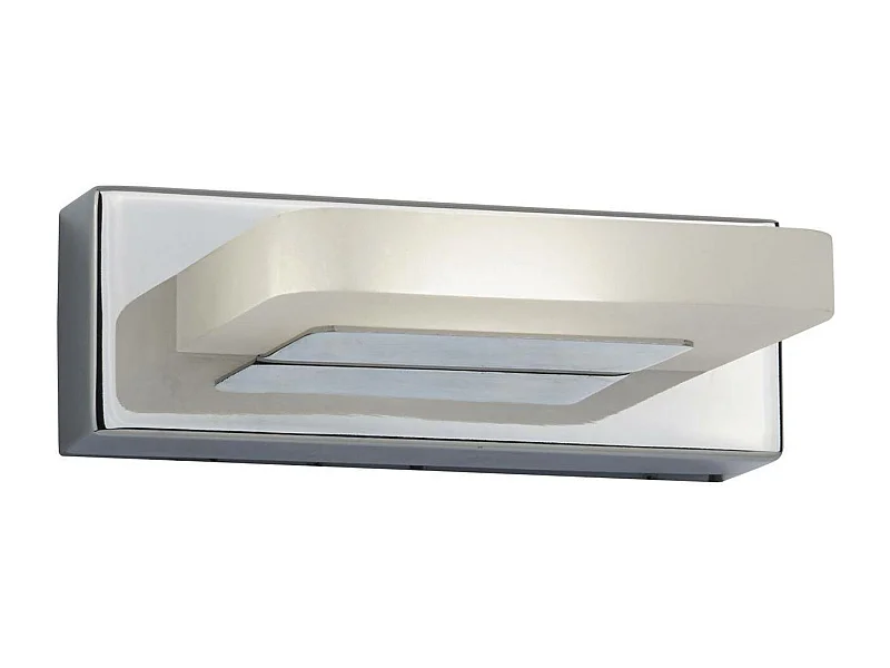 Searchlicht - Integrierte LED 1 Licht Wandleuchte Chrom, mattiert