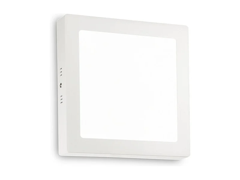Ideal Lux Universal - Foco empotrado mediano cuadrado interior 1 luz LED Blanco