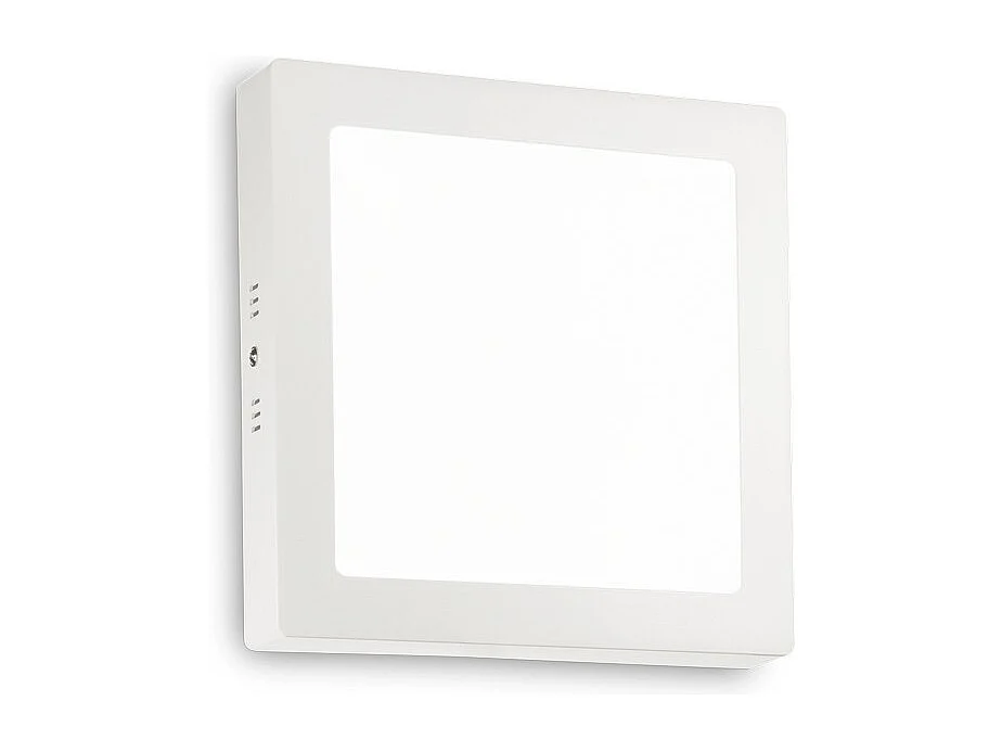 Ideal Lux Universal - LED 1 licht Indoor Square Medium Flush licht Weiß