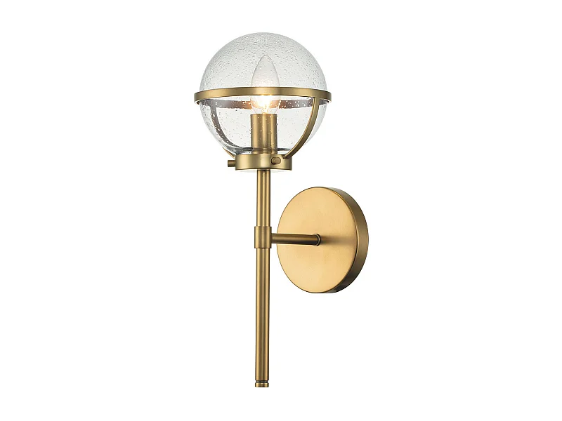 Elstead Hinkley Hollis Badrumsvägglampa Heritage Mässing, IP44