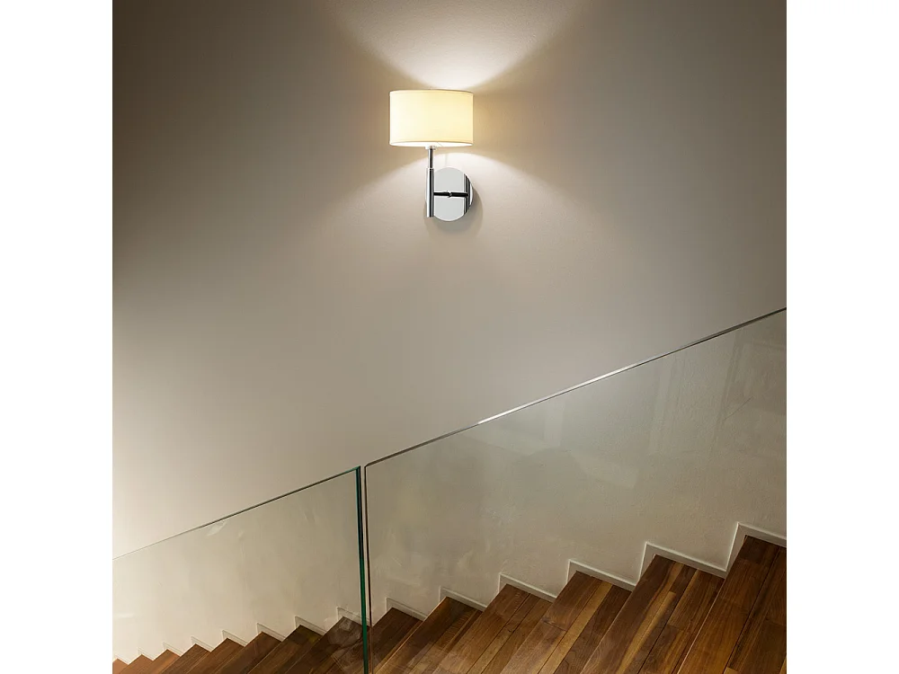 Ideal Lux Woody - 1 applique da parete per interni in legno, G9