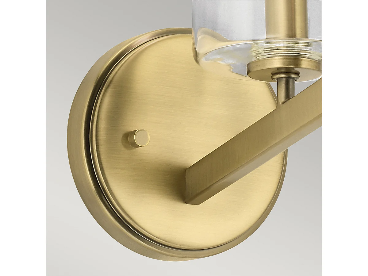 Elstead Kichler Nye Lampada da parete in ottone naturale spazzolato