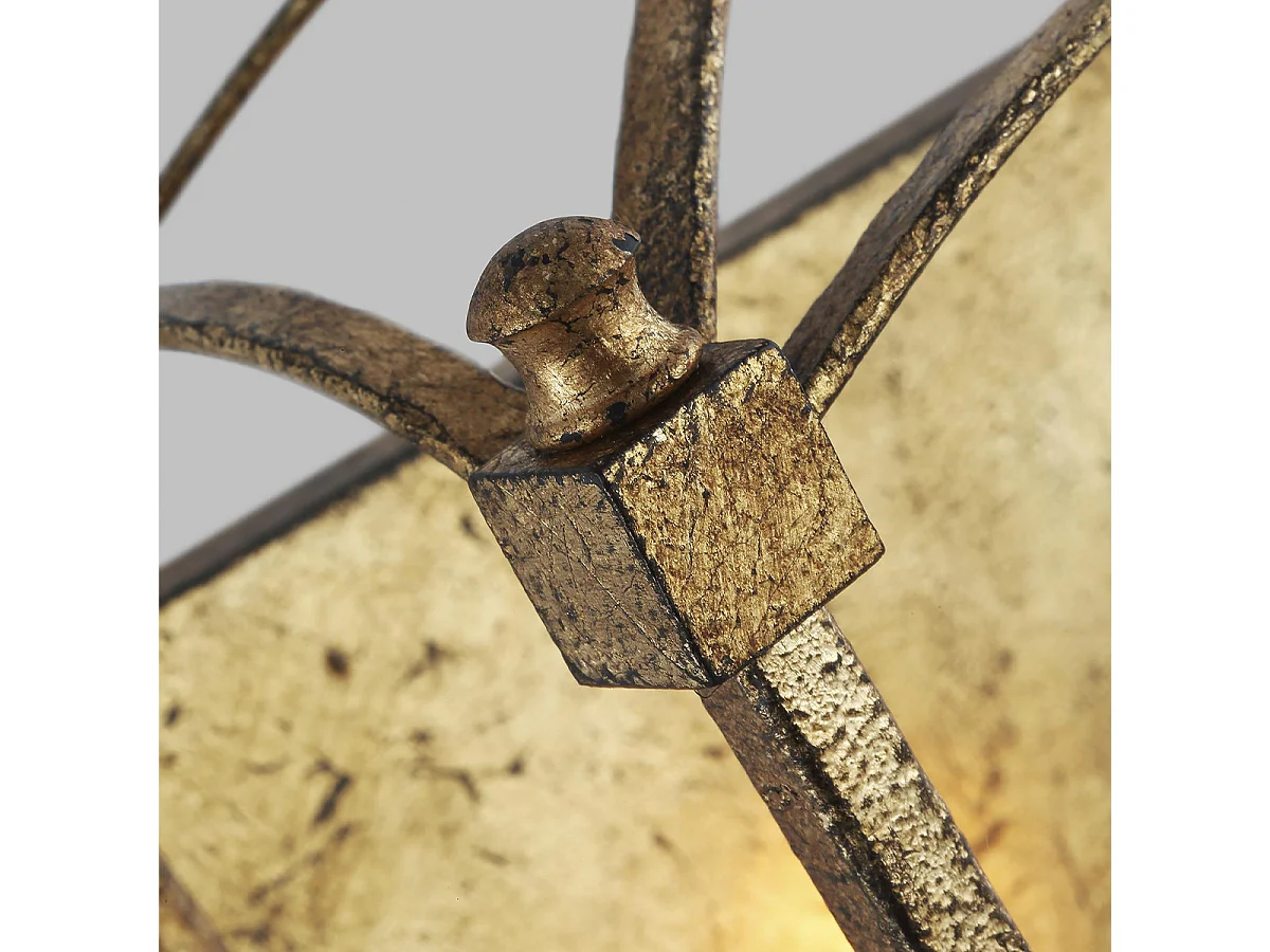 Elstead Feiss Thayer Kerzenwandleuchte Antik Gold