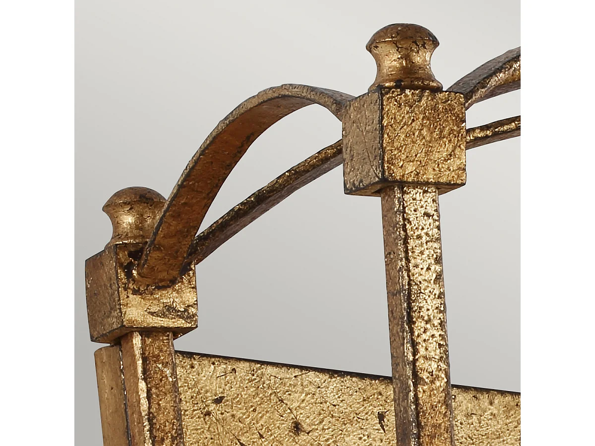 Elstead Feiss Thayer Kerzenwandleuchte Antik Gold