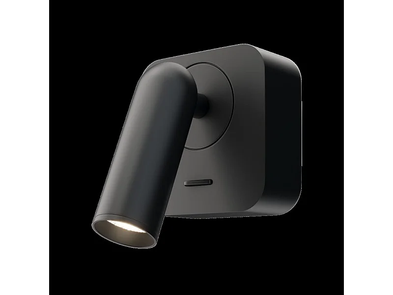 Maytoni Mirax Technische Mirax integrierte schwarze LED-Lesewandleuchte