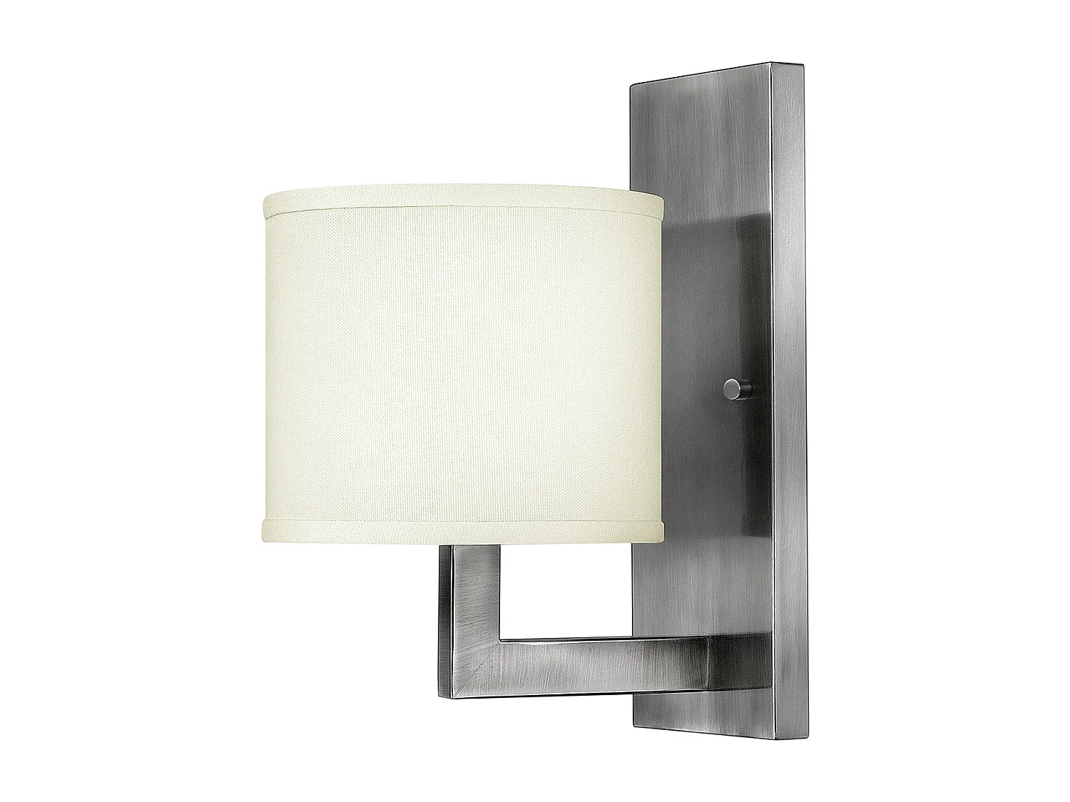 Elstead Hampton - Applique da interno a 1 luce Nickel antico, E27