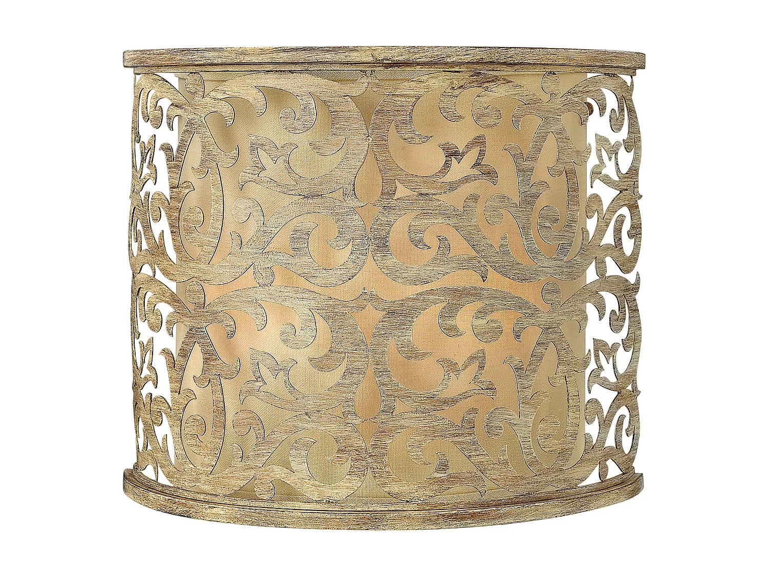 Elstead Carabel - 2 Licht Innenwandleuchte Gebürsteter Champagner, E14