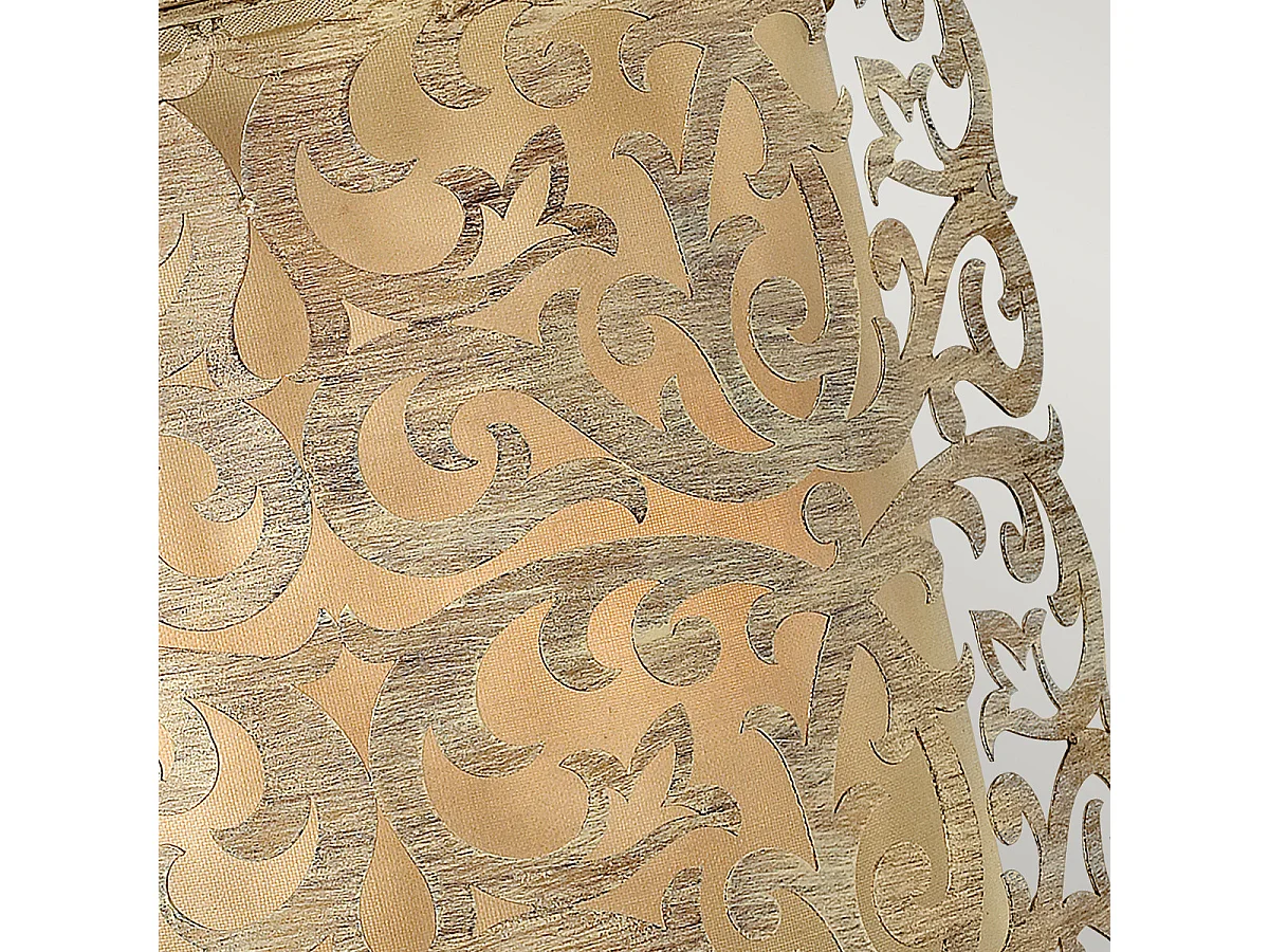 Elstead Carabel - 2 Licht Innenwandleuchte Gebürsteter Champagner, E14