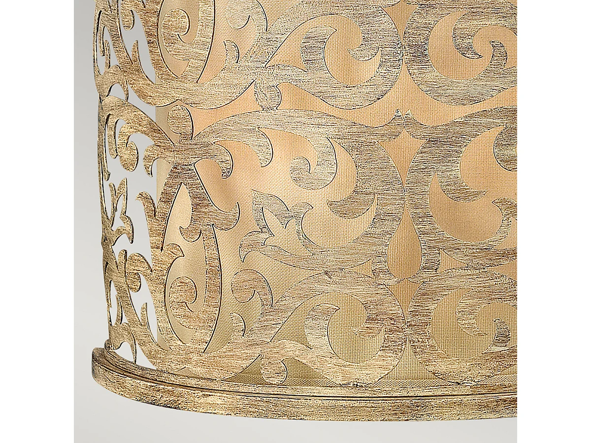 Elstead Carabel - 2 Licht Innenwandleuchte Gebürsteter Champagner, E14