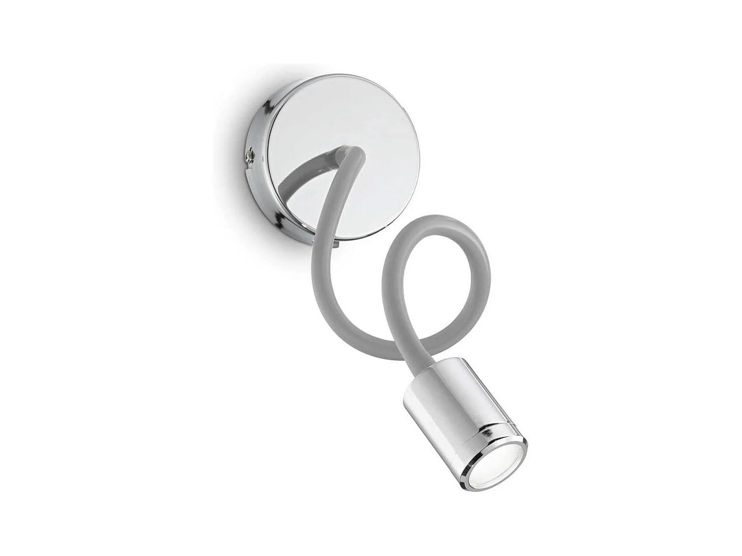 Ideal Lux Focus-1 - Lampada da lettura da parete a LED a 1 luce Cromo