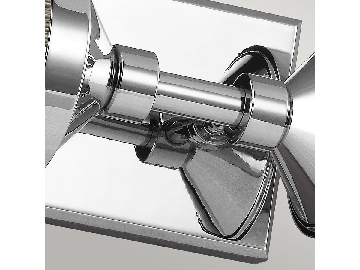 Elstead Paulson - Applique da interno a 2 luci Cromo IP44, G9