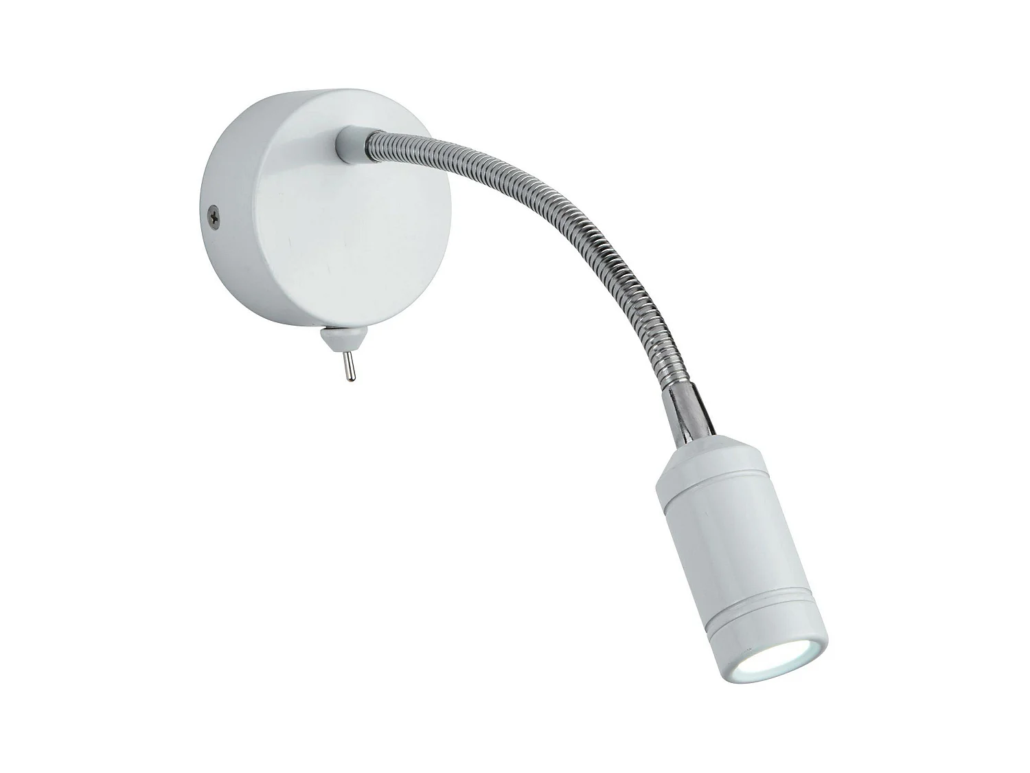 Searchlicht - LED 1 licht Indoor Einstellbare Wandleseleuchte Weiß