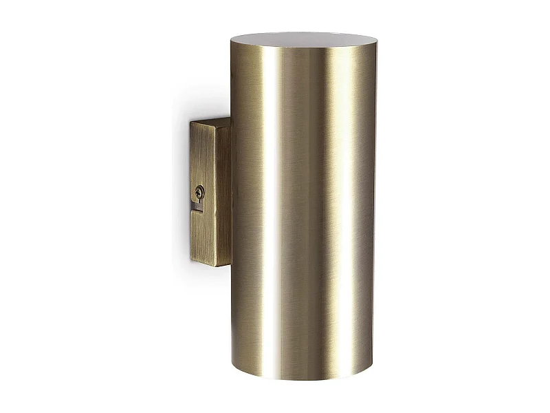 Ideal Lux Hot - Lámpara de pared 2 Light Up & Down Acabado bruñido