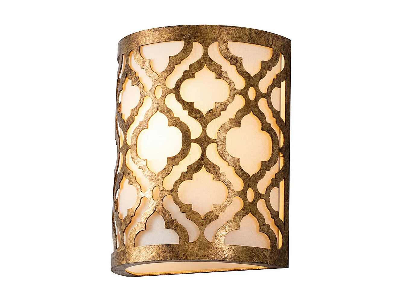 Elstead Arabella - 1 Licht Innenwandleuchte Gold, E27